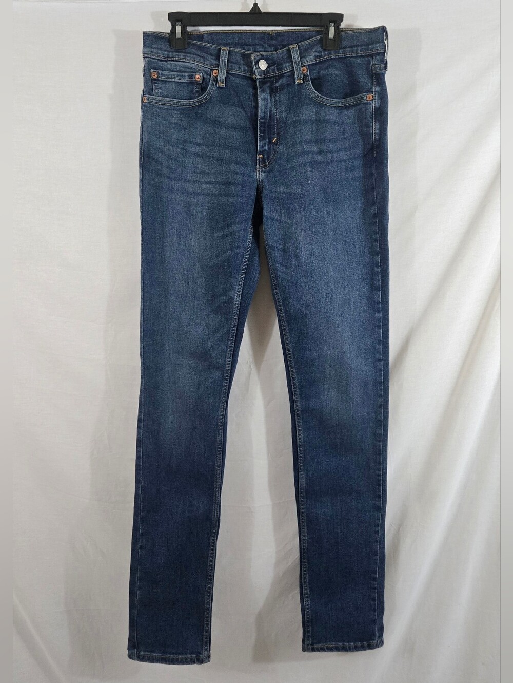 Levi's 511 Men's Slim Straight Stretch Blue Jeans Size 32 X 36